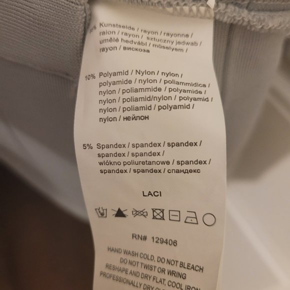 NWT Venus Bidycon Bandage Dress Silver - Figure-tracing Hour Glass - Picture 9 of 14